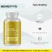 Feel Amazing Evening Primrose Oil Softgels: One-a-Day (180-Day Supply). 1000mg/Serving with 750mg Linoleic & 90mg Gamma Linolenic Acid. Essential Fatty Acid Boost for Daily Well-Being. - Buy Online on GoSupps.com
