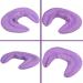 Neck Pillow with Stand-Up Collar - Lilac 2-in-1 Heat & Cold Spelt Pillow for Ultimate Comfort | International Shipping - Buy Online on GoSupps.com