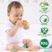 Gardien Baby Teething Toys - 7Pcs Freezable BPA Free Chew Toys for Babies 0-12 Months | Teething Relief for Infants & Toddlers - Wrench Design - Buy Online on GoSupps.com