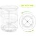 360 Rotating Makeup Organizer - Spinning Bathroom & Cosmetic Holder Shelf for Bedroom - Transparent - Buy Online on GoSupps.com