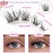 7 Pairs 3D Clear Band Cat Eye False Eyelashes | Fluffy Volume Curly Faux Mink Makeup - Reusable ZFD08 - Buy Online on GoSupps.com