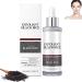 homomdy White Rice Serum + Black Rice Serum Moisturizing Nourishing Firming and Lifting Minimizes Pores Eliminates Blackheads Gentle Exfoliating Soothing and Illuminating Facial Scrub (Black)