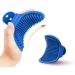Jkxwx Silicone Pet Brush Glove | Blue Dog & Cat Washing Brush for Fur Removal Bathing & Cleaning - Buy Online on GoSupps.com