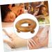 Fomiyes Massage Device - Naked Scratches Root Kamm Applicator Bottle & Wooden Gua Sha Board for Muscle Relief - Buy Online on GoSupps.com