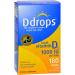 Ddrops Liquid Vitamin D3 1000 IU 0.17 fl oz (5 ml)