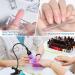 AORAEM 3-in-1 Nail Lamp Kit | LED Nail Dryer with Portable Gooseneck | Quick Dry Flash Curing Light for Gel Nails | Includes Clear Nail Tips, Clip, and File | Poly Nail Extension Tools | Arts - BB-Black - Buy Online on GoSupps.com