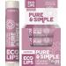 Pure & Simple Raspberry ECO LIPS .15 oz Lip Balm