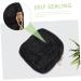 Healeved 12pcs Sanitary Napkin Storage Bag Storage Bag Zipper Period Pouch Large Wallets for Women Extra Capacity Napkin Storage Bags Portable Girl Carry Grocery Bag Cotton Linen Blackx12pcs 11x11x3cmx12pcs - Buy Online on GoSupps.com