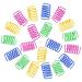 Xzhixiao 20-part cat spring toy set featured plastic coil spring novelty pet toys cat color coil feather toys.Pet toys companion.