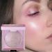 Highlighter Powder | 8g Water Resistant Eyelids Highlighting Powder - Beginner Friendly Brightening Cheekbones Body Cosmetics for Weddings Concerts Tmay #02 - Buy Online on GoSupps.com