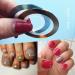 20 Pcs Glitter Gold Silver Nail Art Stripping Tape Line DIY Manicure Tools Rolls - Shiny Matte Nail Decoration Strips (1mm) - Buy Online on GoSupps.com