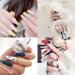 BNG 120-Piece Dual Shapes Nail Tips Set | Ballerina & Flat Square Professional Nail Extensions | Clear Polymer Gel Complete Cover - Buy Online on GoSupps.com
