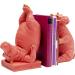 Kare Design Pink Hippo Bookends (Set of 2) - 26x19x14cm & 25.7x18.5x13.5cm - Stylish Decorative Book Holders for Home & Office - Buy Online on GoSupps.com