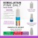 Natural Solution Pink Salt Nasal Inhaler with Relaxing Lavender Essential Oils Remedy for Sinus Relief Allergies Headaches Cold Flu and Congestion - Pack of 2 Lavender Nasal Inhaler - Buy Online on GoSupps.com