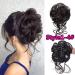 Faringoto Hair Bun Curly Elastic Hair Band for Women Messy Bun Hair Piece 6A - Buy Online on GoSupps.com