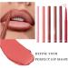 Wisylizv Lip Liner Pens 6 Pack Waterproof Matte Lip Stain Smudge Resistant Lip Liner Long Lasting Lip Color for Defined Vibrant Lips - Buy Online on GoSupps.com