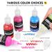 Magicfly 3D Fabric Permanent Paint Set - 40 Vibrant Colors with Brushes & Stencils - Ideal for Textiles, T-Shirts, Fabrics, Wood, Glass - 1oz Each (Pack of 40) - Buy Online on GoSupps.com