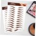 Outanaya 5 Sheets Eyebrow Stickers Eyebrows Makeup Sticker Authentic Eyebrow Makeup Eyebrow Fake Eyebrows - Buy Online on GoSupps.com