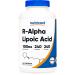 Nutricost R-Alpha Lipoic Acid 100mg, 240 Capsules - Veggie Capsules, Non-GMO, Gluten Free 240 Count (Pack of 1)