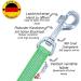 Twinkys Dog Style Tow Leash - 15m Neon Green 20mm Wide for Dogs up to 50kg - Made in Germany - Buy Online on GoSupps.com