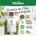 Plan te au Naturel Organic Chia Seeds 2 kg - 2 sachets of 1 kg - Buy Online on GoSupps.com