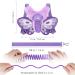 Accmor Toddler Harness Leash + Children Anti Lost Wrist Link 3 in 1 - Purple Butterfly Harness for Baby Girls - Buy Online on GoSupps.com