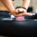 Relaxdays Fascia Roller Set of 3 - Massage Roller Fascia Stick & Hedgehog Ball for Neck Back & Legs - Medium Hard Pink - Improve Muscle Recovery - Buy Online on GoSupps.com