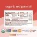 Nutiva Organic Red Palm Oil Unrefined 15 fl oz - Pack of 2 | 100% Pure & Natural - Buy Online on GoSupps.com