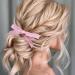 Yheakne Vintage Bow Hair Clip Pink Bowknot Hair Barrette Winter Hair Holder Clip French Bow Barrette Headwear Bowknot Hair Accessories for Women and Girls (Pink) - Buy Online on GoSupps.com