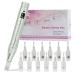 TBPHP M1 professional electric derma pen with LCD screen and 7 levels (including 12 heads cartridges)-Silver