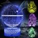 Cenove Star Wars 3D Lamp Gifts Led Illusion Nachlicht with 16 Color Change and 4 Patterns Birthday Deco Light Christmas Gifts For Children Boys Men Fans