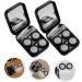 Buy Bcoath Lens Holder - Stylish Colored Contact Lens Container with Makeup Mirror Case | Durable Eye Lens Tank & Glasses Case for Safe Storage - Buy Online on GoSupps.com