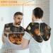 Beard Bib Apron for Men | Halloween Pumpkin Skeleton Hair Catcher | Perfect Gift for Dad - Father's Day Anniversary Christmas - Buy Online on GoSupps.com