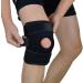 Adjustable Knee Brace Support with Dual Stabilizers & Open Patella | EveShine Non-Slip Strap for Maximum Compression - Fits Right Leg - Buy Online on GoSupps.com