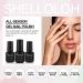 Shelloloh 10R Gel Nail Polish Set - 10 Nude Pink Red Glitter Colors | Spring Summer Gel Nail Kit for Manicure & Nail Art | Soak Off UV LED, 7ml Bottles - Buy Online on GoSupps.com