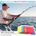 XSHAO 60-Piece Foam Fishing Leader Winders - Durable Tool Accessories for Organizing Fishing Cords (Random Colors 3 Sizes) - Buy Online on GoSupps.com
