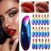 Terracotta Lipstick Gradient - 24 Color Options for Daily & Party Wear | Aunt Red Shade with Lip Liner & Sharpener Included - Buy Online on GoSupps.com