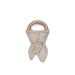 MITTEEZ Organic Wood Baby Teether with Absorbent Cloth - Natural - Buy Online on GoSupps.com