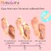 MonaLora Foot Peel Mask - Exfoliating Foot Care for Baby Soft Skin - 3 Pack Lavender Foot Exfoliator - Repair Dry Cracked Feet & Calluses - Buy Online on GoSupps.com