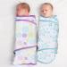 Miracle Blanket Baby Sleep Swaddle Wrap - Aqua Stars, Newborn Boy/Girl 0-3 Months - Buy Online on GoSupps.com