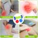 Foot Roller Massage Spiky Ball for Relief Plantar Fasciitis and Reflexology Massager for Deep Tissue Acupresssure Recovery for Relax Foot Back Leg Hand Tight Muscle 1 roller and 2 Spiky Balls 1.blue - Buy Online on GoSupps.com