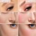 YANYE Highlighter Makeup Palette - Long Lasting Facial Shimmer Powder with Mirror in Nude Pink | Includes Brush for Face Highlighting - Buy Online on GoSupps.com