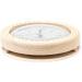 Fischer 196TH-03 Sauna Thermohygrometer - 150mm Hair Hygrometer & Bimetal Thermometer - Premium Pine Wood - Made in Germany - International Shipping Available - Buy Online on GoSupps.com