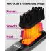 YFG Cordless Hair Straightener Brush - 10000mAh Battery Ionic Wireless Hair Tool Portable Hot Brush (Black - Buy Online on GoSupps.com