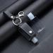 Yoursy 30ml Keychain Bottle - PU Leather Reusable Travel Squeeze Bottle for Cosmetics & Shampoo - Black - Buy Online on GoSupps.com