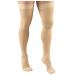 Truform Thigh High Compression Stockings for Men & Women - 15-20 mmHg Closed Toe Beige Large (1 Pair) | International Shipping Available - Buy Online on GoSupps.com