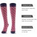 WSC Compression Socks for Men & Women - Striped Closed Toe Stockings for Edema & Pregnancy L/XL - Buy Online on GoSupps.com