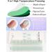 Kalolary 20PCS Gel Nail Polish Strips Nail Gel Art Sticker Full Nail Wraps Decals with Nail File and Stick for Women Girls Nail Art Decor (UV/LED Lamp Required) (D) - Buy Online on GoSupps.com