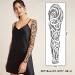 46 Sheets Lion Wolf Full Arm Temporary Tattoo for Women or Men | Rose Flower Snake Half Arm Temporary Tattoos for Girls Boys | Long Lasting Bird Angel Fake Tattoo for Kids - Buy Online on GoSupps.com