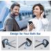 Bluetooth Headset - Wireless Headset with Microphone 90 Days Standby/110 Hours Talktime, Bluetooth Earpiece for Cell Phone/PC Tablet/Laptop Computer, Headphones for Trucker/Driver/Business - Buy Online on GoSupps.com